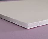 White Sintra 12" X 24" X 1MM (0.040") Plastic Boards (Package X 2)