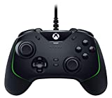 Razer Wolverine V2 Wired Gaming Controller for Xbox Series X: Remappable Front-Facing Buttons - Mecha-Tactile Action Buttons and D-Pad - Hair Trigger Mode with Trigger Stop-Switches - Black (Renewed)