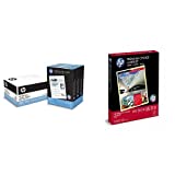 HP Printer Paper | 8.5 x 11 Paper | Combo Pack | 3 Ream Case of Office20 and 1 Ream of Premium32 | Student Value Pack | Made in USA - FSC Certified