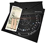 Dowsing Rods and Pendulum Kit | Everything You Need to Start | Pure Copper | Wooden Handles | Paranormal, Underground Resources, Answers to Questions | Made in USA