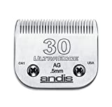 Andis Carbon-Infused Steel UltraEdge Dog Clipper Blade, Size-30, 1/50-Inch Cut Length (64075)