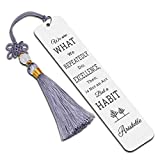Inspirational Bookmark for Women Men Book Lover Valentine’s Graduation Gifts for Teen Boys Girls Teacher College Students Graduates Birthday Gifts for Best Friend Son Daughter Reader Coworker Employee