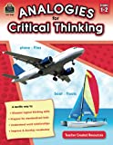 Analogies for Critical Thinking, Grades 1–2 from Teacher Created Resources