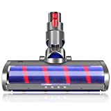 JONR Soft Roller Cleaner Head for Dyson V7 V8 V10 V11 V15 Hardwood Floor Fluffy Roller Brush Head Attachment