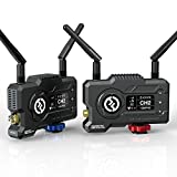Hollyland Mars 400S PRO Wireless Video Transmission System, 5G Wifi-Technology, 8 Channels, 12Mbps Live Streaming Rate, 0.1s Low-Latency, 400ft Range, Three-Way Power Supply