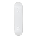 Moose Blank 8" Skateboard Deck (Dipped White)