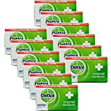 Dettol Anti-Bacterial Hand and Body Bar Soap, Original, 110 Gr / 3.88 Oz (Pack of 12)