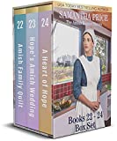 The Amish Bonnet Sisters BOX SET Volume 8 (Amish Family Quilt, Hope's Amish Wedding, A Heart of Hope): Amish Romance