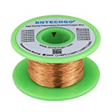 BNTECHGO 30 AWG Magnet Wire - Enameled Copper Wire - Enameled Magnet Winding Wire - 4 oz - 0.0098" Diameter 1 Spool Coil Natural Temperature Rating 155℃ Widely Used for Transformers Inductors