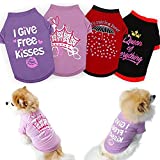 Yikeyo xs Puppy Clothes Girl - Yorkie Clothes for Small Dogs - Small Puppy Clothes boy - xs Dog Clothes Girl - Tea Cup Puppy Clothes - Female Dog Clothes - Girl Dog Clothes