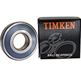 TIMKEN 6306-2RS 30x72x19mm,Double Rubber Seal Bearings, Pre-Lubricated and Stable Performance and Cost Effective, Deep Groove Ball Bearings.