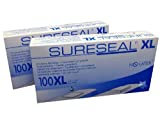 SureSeal Bandages XL, No Latex #85200, Pack of 2 Boxes (200 bandages), Sure Seal by SureSeal