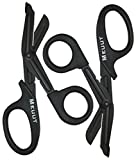 MEUUT 2 Pack Bandage Scissors EMT Trauma Shears, 7.5" Premium Quality Stainless Steel Medical Scissors Kitchen Raptor Scissors Surgical & Emergency Scissors For EMT Nurses Doctor