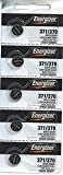 Energizer Batteries 371 / 370 (SR920W SR920SW) Silver Oxide Watch Battery. On Tear Strip, 5 Pack