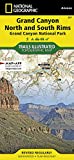 Grand Canyon, North and South Rims [Grand Canyon National Park] (National Geographic Trails Illustrated Map)