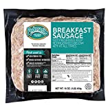 Pederson's Farms, Breakfast Sausage Brick, Whole30 (10 Pack) 16oz - Ground Sausage, No Nitrates or Nitrites, Gluten Free, Made in the US