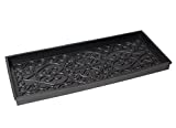 BIRDROCK HOME Rubber Boot Tray - 34 inch Decorative Boot Tray for Entryway Indoor – Shoe Tray