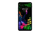 LG G8s ThinQ (128GB, 6GB RAM) 6.21" OLED Display, Snapdragon 855, Single SIM GSM Factory Unlocked LM-G810EA - US + Global 4G LTE International Model (Mirror Black (Single SIM)) (Renewed)