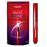 Colgate Optic White Overnight Teeth Whitening Pen, Teeth Stain Remover to Whiten Teeth, 35 Nightly Treatments, 0.08 Fl Oz