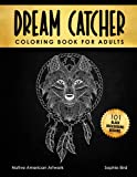Dream Catcher Coloring Book for Adults. Native American Artwork. 101 Black Background Designs: Color The Big Book of Dream Catchers Inspired by Native ... Single Sided Pages to Release Stress Coloring