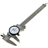 Anytime Tools Premium Dial Caliper 6"/0.001" Precision Double Shock Proof Solid Hardened Stainless Steel