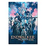 Final Fantasy XIV (14) Online: Endwalker Poster - Official Key Art - FFXIV Poster (16x24)