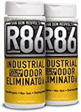 R86 Industrial All-Out Odor Eliminator, Removes Dead Animal Odor, Skunk Odor, Urine, Poop, Musty Basement & More  Natural Formula, Use Wet or Dry, Biodegradable