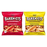 Baken-Ets Pork Skins, Chicharrones, Variety Pack 0.625oz Bags (24 Pack) 24ct Variety Pack 15 Ounce