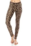 ALWAYS Leggings for Women - Buttery Soft Casual Print Yoga Pants Animal One Size Regular