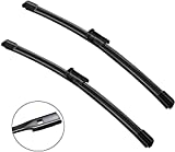 2 Factory Wiper Blades Replacement For Audi A4 S4 Q5 SQ5 Q3 A5 S5 RS5 2009-2020 Original Equipment Windshield Wiper Blade Set - 24"/20" (Set of 2) Top Lock