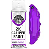 ERA Paints Purple Brake Caliper Paint With Omni-Curing Catalyst Technology - 2K Aerosol Glossy Finish High Temp Resistance And Extreme Durability Against Color Fade And Chemicals Like Brake Fluid