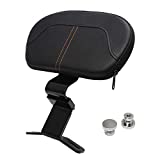 H RUO Motorcycle Front Driver Backrest Pad Fits for Harley Touring CVO Street Glide Road King Special Classic 2009-2020 2019 2018