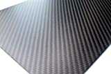 cncarbonfiber 1.5mm 200x300mm 100% Carbon Fiber Sheet Laminate Board Plate Panel 3K Twill Matte Finish