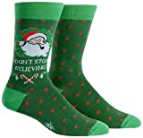 Sock It To Me Men's Santa Claus Don't Stop Believing Socks