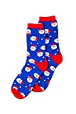 Men's Santa Socks with Pocket - Festive Christmas Socks