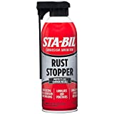 STA-BIL Rust Stopper - Stops Existing Rust and Corrosion, Long Lasting Protection, Prevents Future Rust and Corrosion From Forming, Water-Resistant Formula, 13oz (22003) , Red