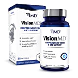 1MD Nutrition VisionMD Eye Vitamin CARMIS - with OptiLut Lutein & Zeaxanthin | Supports Vision Health, Everyday Eye Strain, & Occasional Dry Eye | 30 Softgels