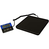 Brecknell Slim Heavy Duty Digital Shipping Postal Scale for Packages | 150 lb Capacity | Battery Operated Portal Scale