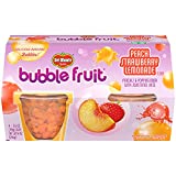 Del Monte® Bubble Fruit™ Peach Strawberry Lemonade Peaches & Popping Boba with Sweetened Juice 4-3.5 oz. Cups