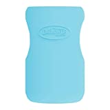 Dr. Brown's Silicone Bottle Sleeve for Wide-Neck Glass Bottle - Blue - 9oz