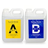 Epoxy Resin Crystal Clear Art 1.7 Gallon Kit for Coating, Jewelry DIY Art Crafts Cast, Resin Art, Jewelry, Tabletop, Bar Top, Fast Curing 2 Part Epoxy Casting Resin Kit