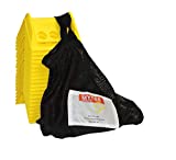4" Plastic Corner Protectors 4" Winch Ratchet Straps Flatbed 20pk w/Carrying case-Yellow