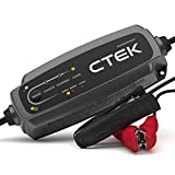 CTEK (40-339 CT5 POWERSPORT - 12V Battery Charger, Wet, Ca/Ca, MF, AGM, Gel, LiFePO4, Black