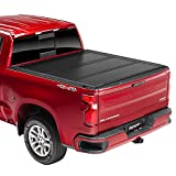 UnderCover Ultra Flex Hard Folding Truck Bed Tonneau Cover | UX12022 | Fits 2019 - 2021 Chevy/GMC Silverado/Sierra 1500, works w/ MultiPro/Flex tailgate 5' 10" Bed (69.9") , Black