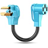 CircleCord NEMA 10-30P to 14-50R EV Charger Adapter Cord Compatible with EV and RV Use, 30 Amp Dryer to 50 Amp EV for Level 2 Charging