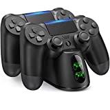 PS4 Controller Charger Charging Station for Playstation 4, PS4 Charger Dock Wireless Remote Charger Compatible with Dualshock 4 Controller, Stable PS4 Charger Dock for Dualshock 4 Controller Charging