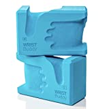 WRIST BUDDY Yoga Blocks Two Pack For Wrist Pain and Pressure Prime Comfort for the Grip Balance Fitness and Exercise Cushion All EVA Foam Blocks Yoga Accessories Yoga Set In Home Yoga Kit Best Gifts