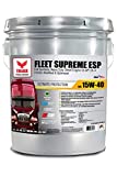 Triax Fleet Supreme ESP 15W-40 API CK-4 Full Synthetic Diesel Engine Oil, Friction Optimized and Boosted with Molybdenum and Nano-Boron, Superb Powerstroke Performance (5 Gallon Pail)