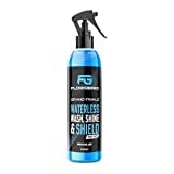 Flowgenix Waterless Car Wash Spray - Grand Finale - Motorcycle Cleaner & Car Wax Polish - Ceramic Coating - Incl. 2 Microfiber Towels - Best Cleaner & Quick Detailer to Make Your Vehicle Shine