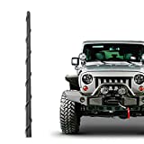 KSaAuto Short Antenna Fits for Jeep Wrangler JK JKU JL JLU Rubicon Sahara Gladiator 2007-2021 | 13 Inch Flexible Rubber Antenna Replacement | Spiral New Designed for Optimized Radio Signal Reception